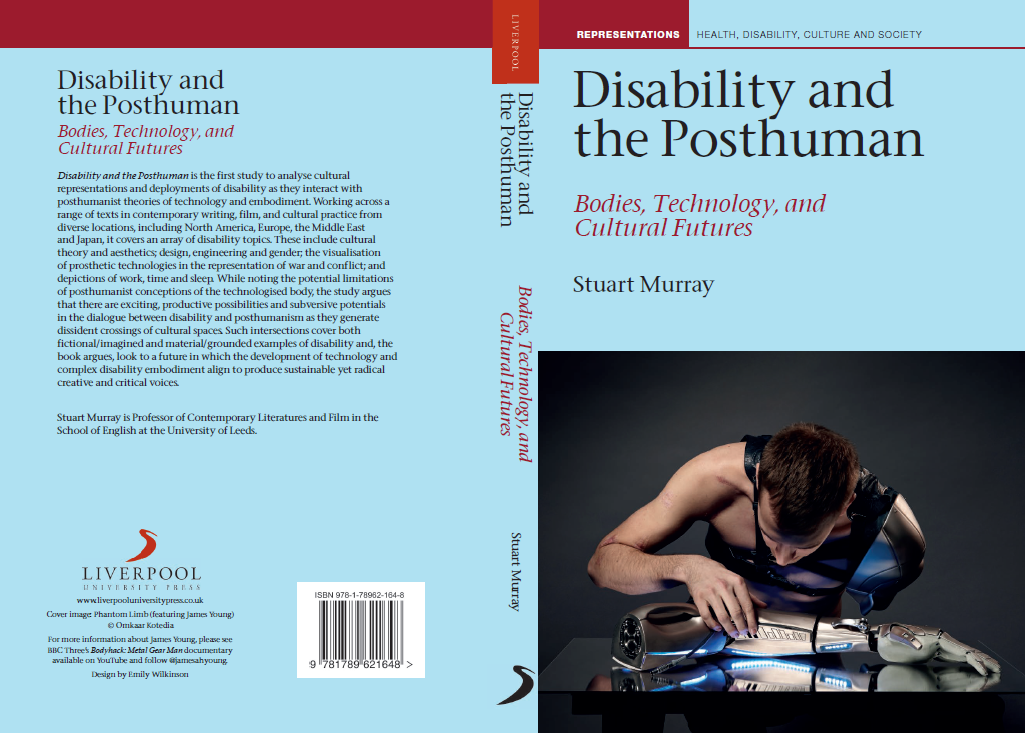 Book cover of Disability and the Posthuman by Stuart Murray